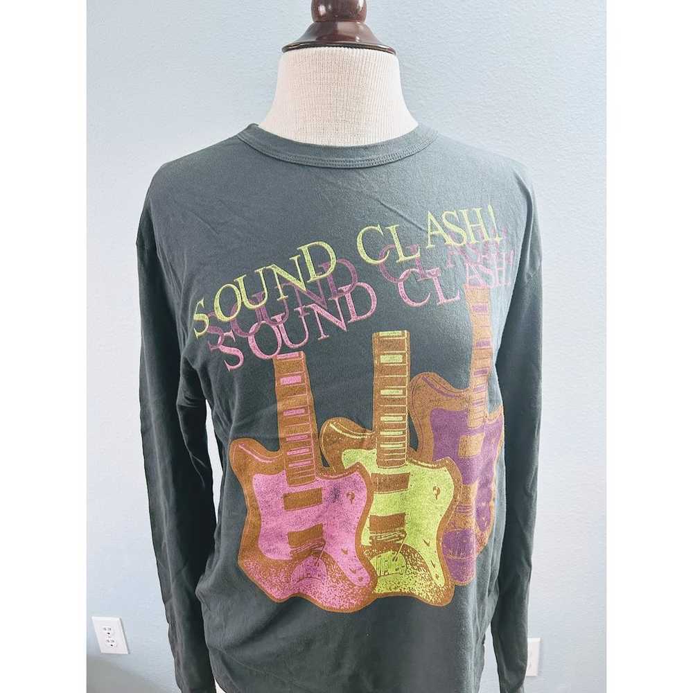 Daydreamer Sound Clash Guitars Long Sleeve Crewne… - image 4