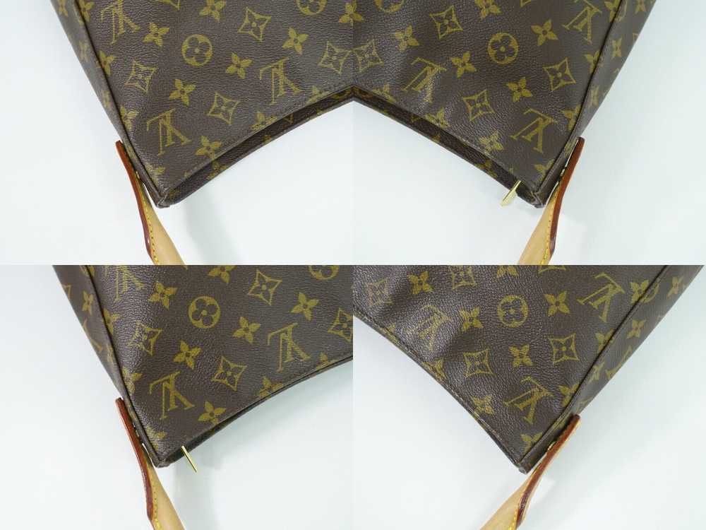 Louis Vuitton Looping Gm Brown Canvas Shoulder Ba… - image 10