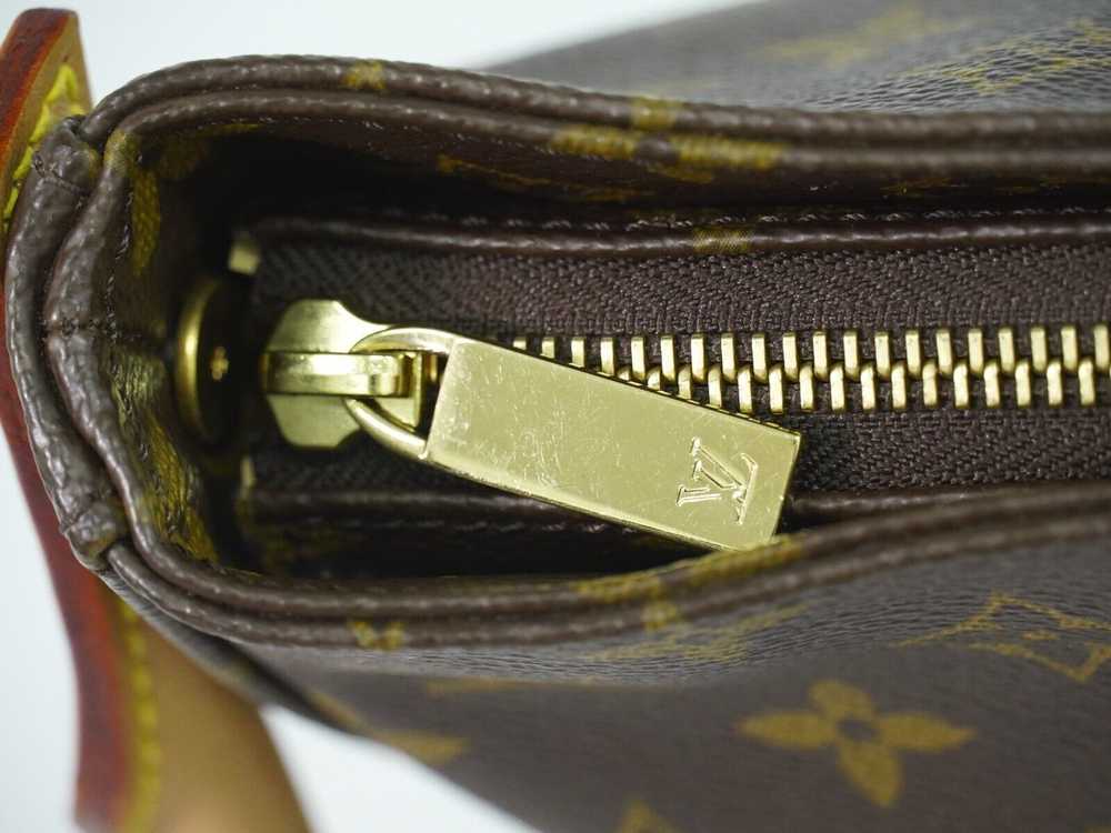 Louis Vuitton Looping Gm Brown Canvas Shoulder Ba… - image 11