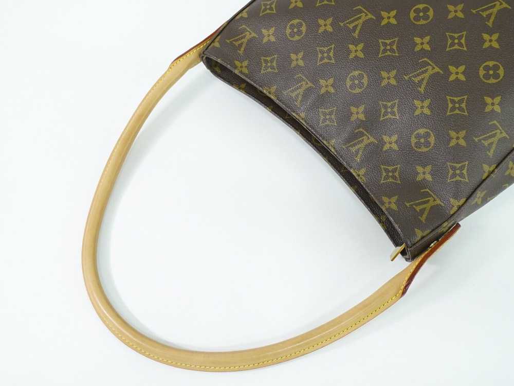 Louis Vuitton Looping Gm Brown Canvas Shoulder Ba… - image 4