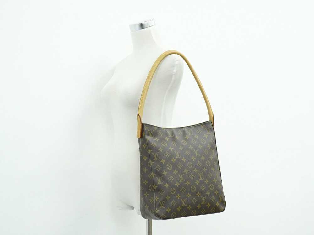 Louis Vuitton Looping Gm Brown Canvas Shoulder Ba… - image 7