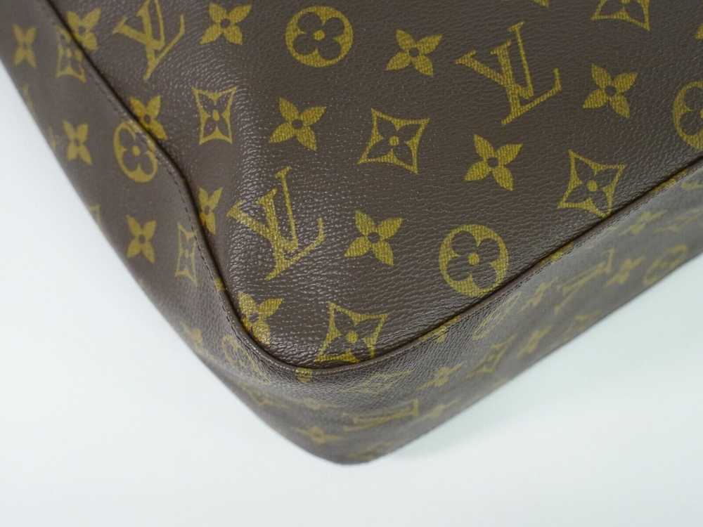 Louis Vuitton Looping Gm Brown Canvas Shoulder Ba… - image 8