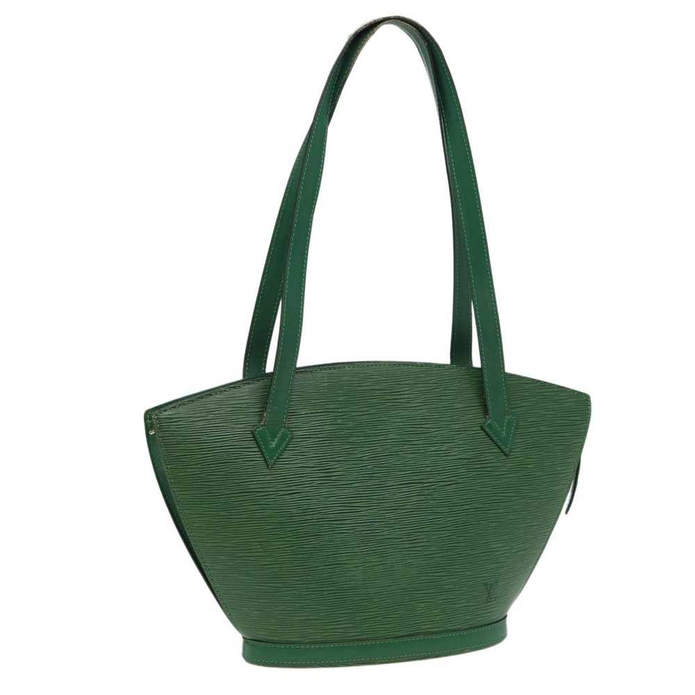 Louis Vuitton Saint Jacques Green Leather Shoulde… - image 11