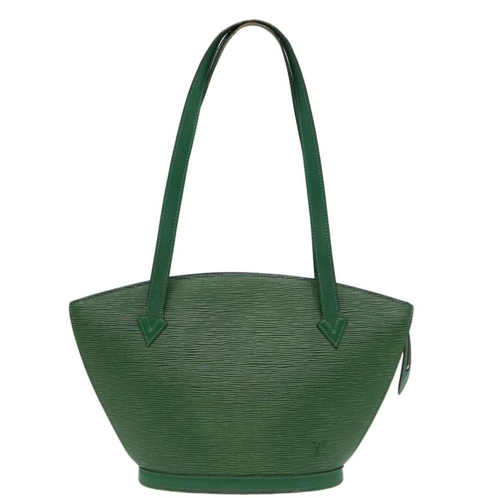 Louis Vuitton Saint Jacques Green Leather Shoulde… - image 1