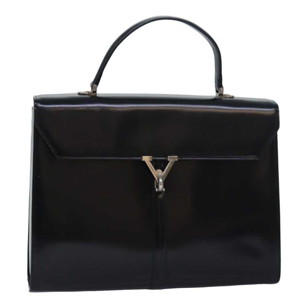 Valentino VALENTINO Hand Bag Patent leather Black… - image 1