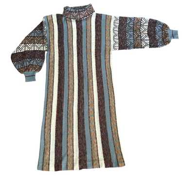 Vintage La Squadra knit dress made in Italy - image 1