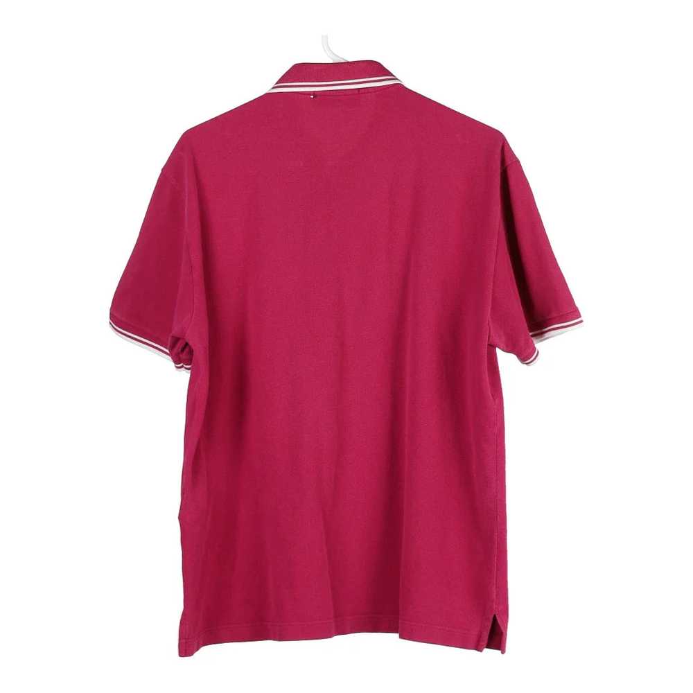 Fred Perry Polo Shirt - Large Pink Cotton - image 2