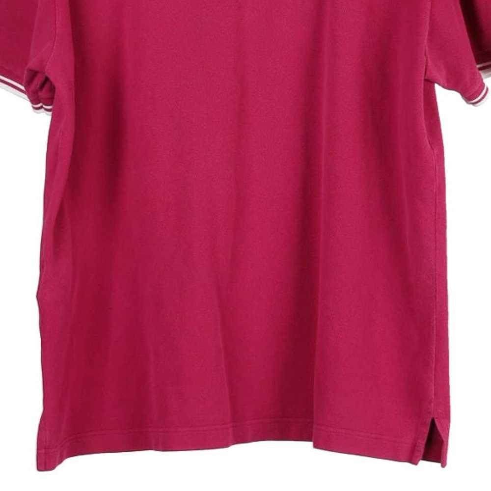 Fred Perry Polo Shirt - Large Pink Cotton - image 6