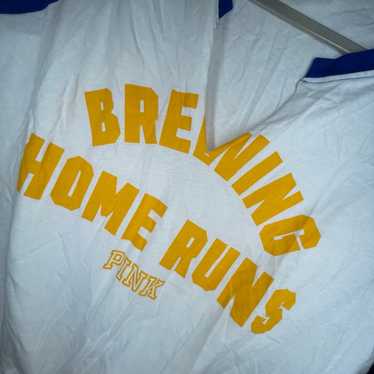 Victoria’s Secret PINK Milwaukee Brewers Top Sz La