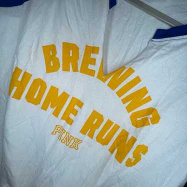 Victoria’s Secret PINK Milwaukee Brewers Top Sz La