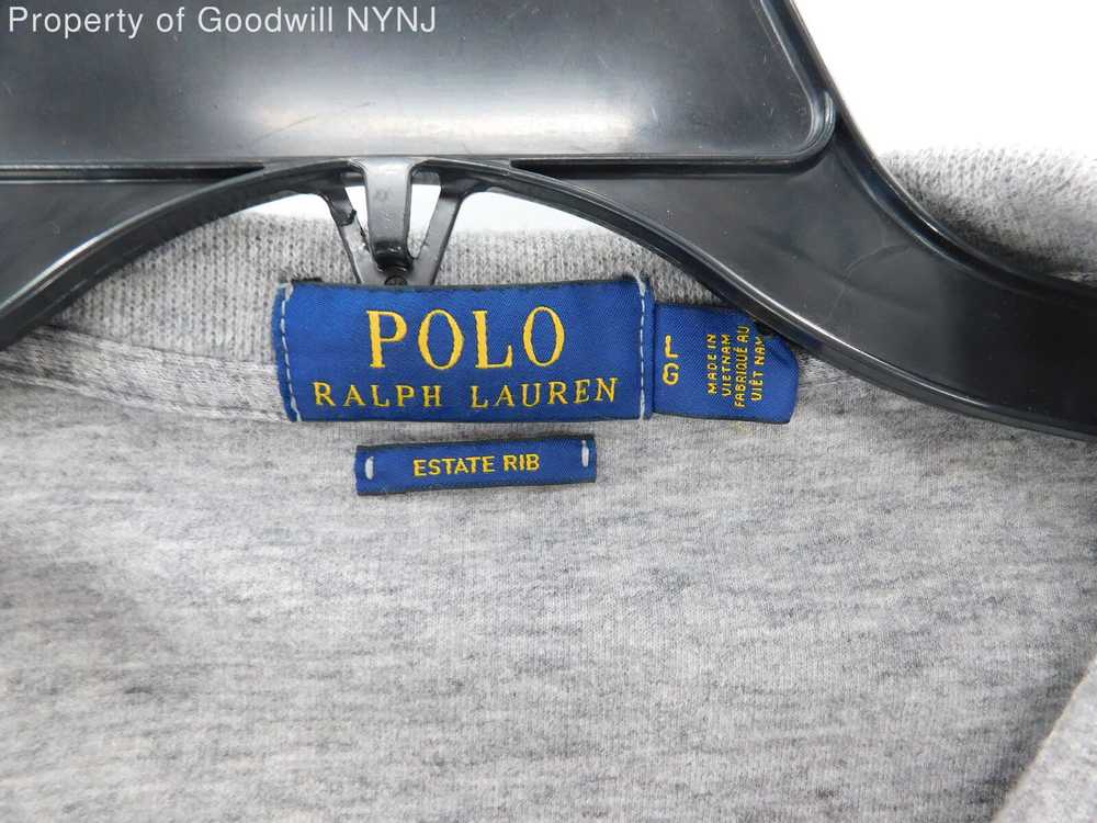 Polo Ralph Lauren Men's Grey Half Zip Sweater Siz… - image 3