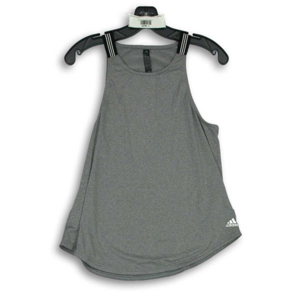 Women's Adidas Gray Pullover Tank Top Size M - image 1