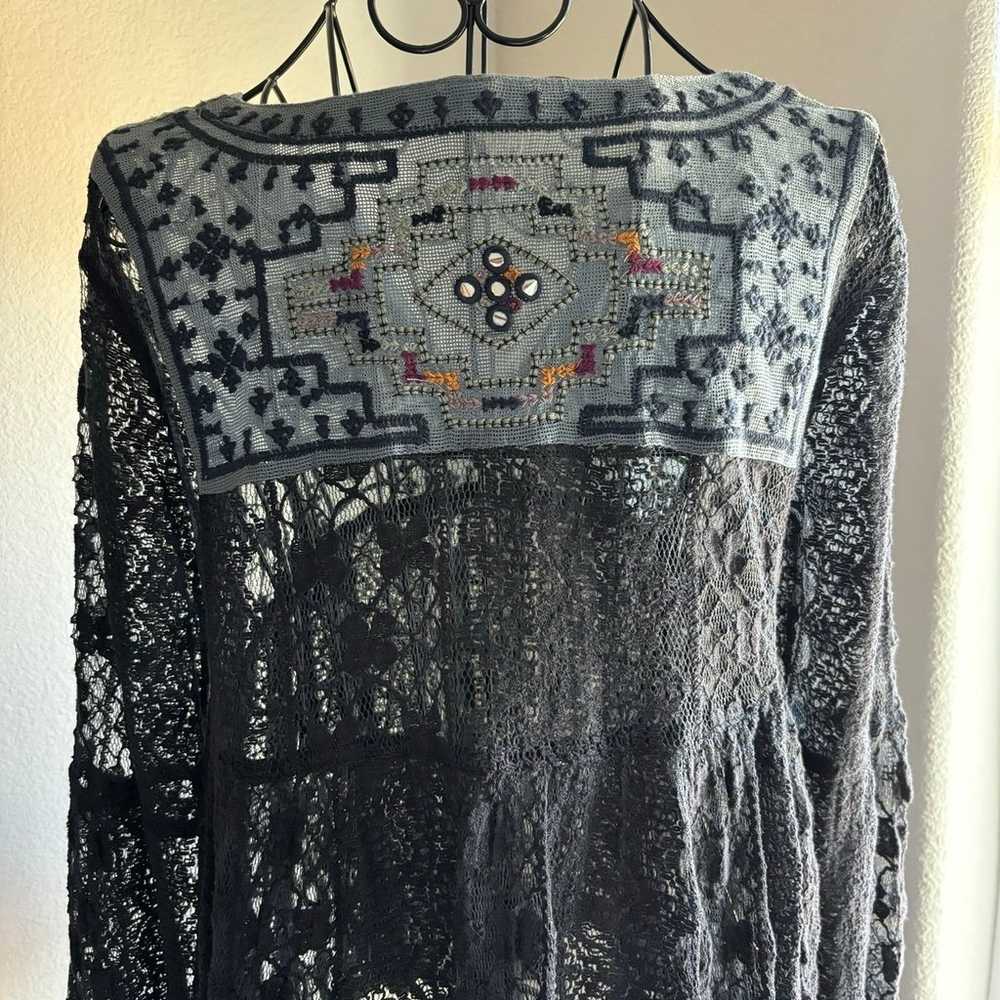 Vintage Free People Boho Long Sleeve - Size XS - image 11