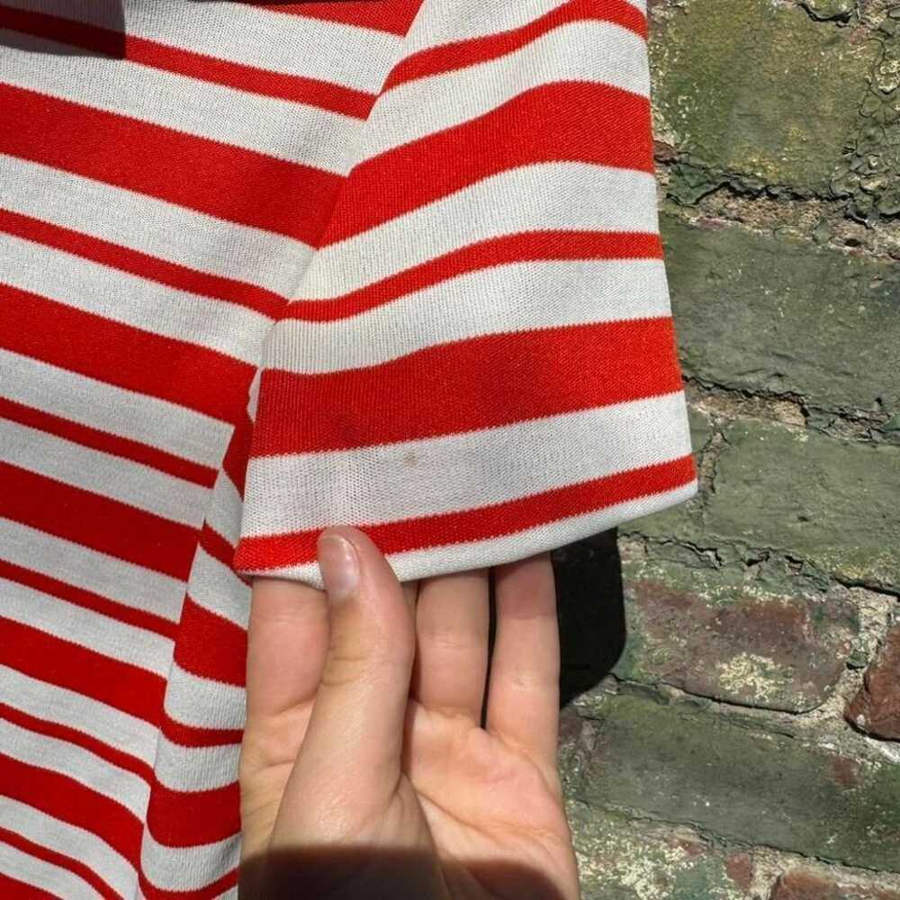 True Vintage 1970s Striped Blouse Women's Size Sm… - image 5