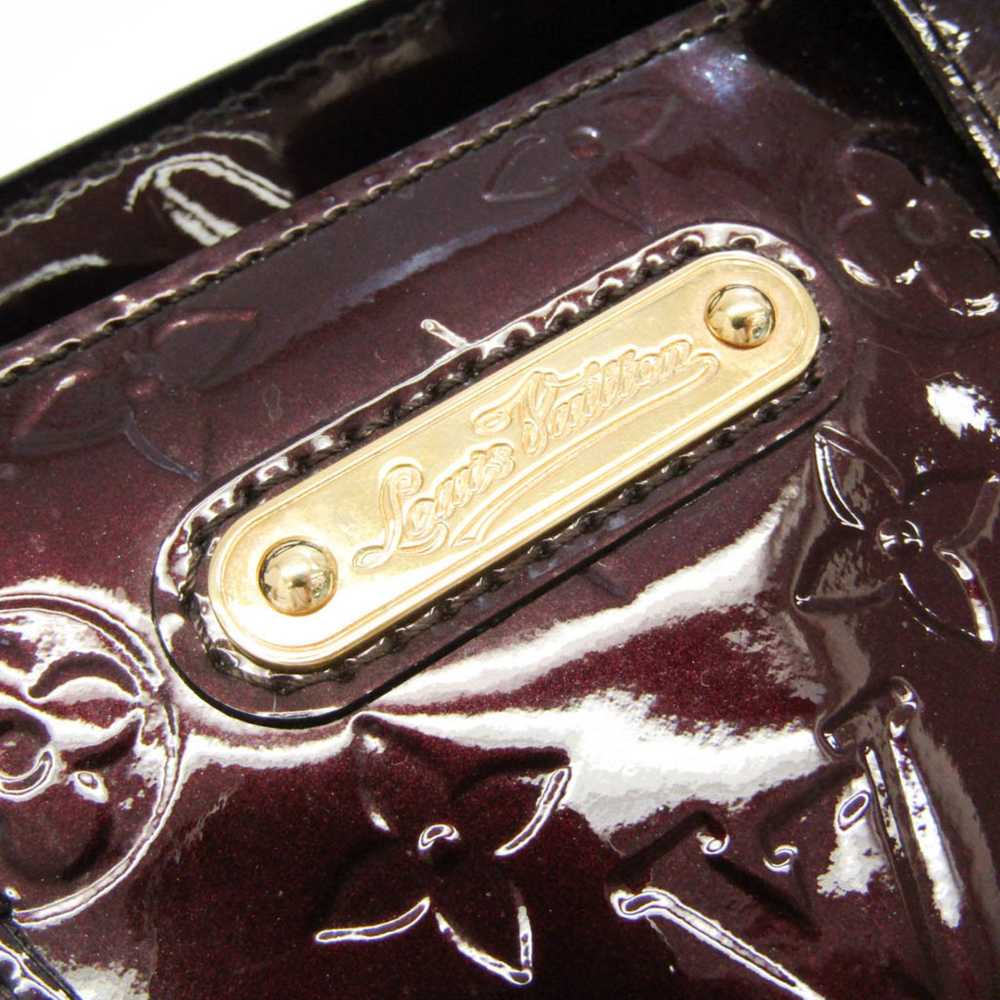 Louis Vuitton Wilshire Burgundy Patent Leather Ha… - image 10