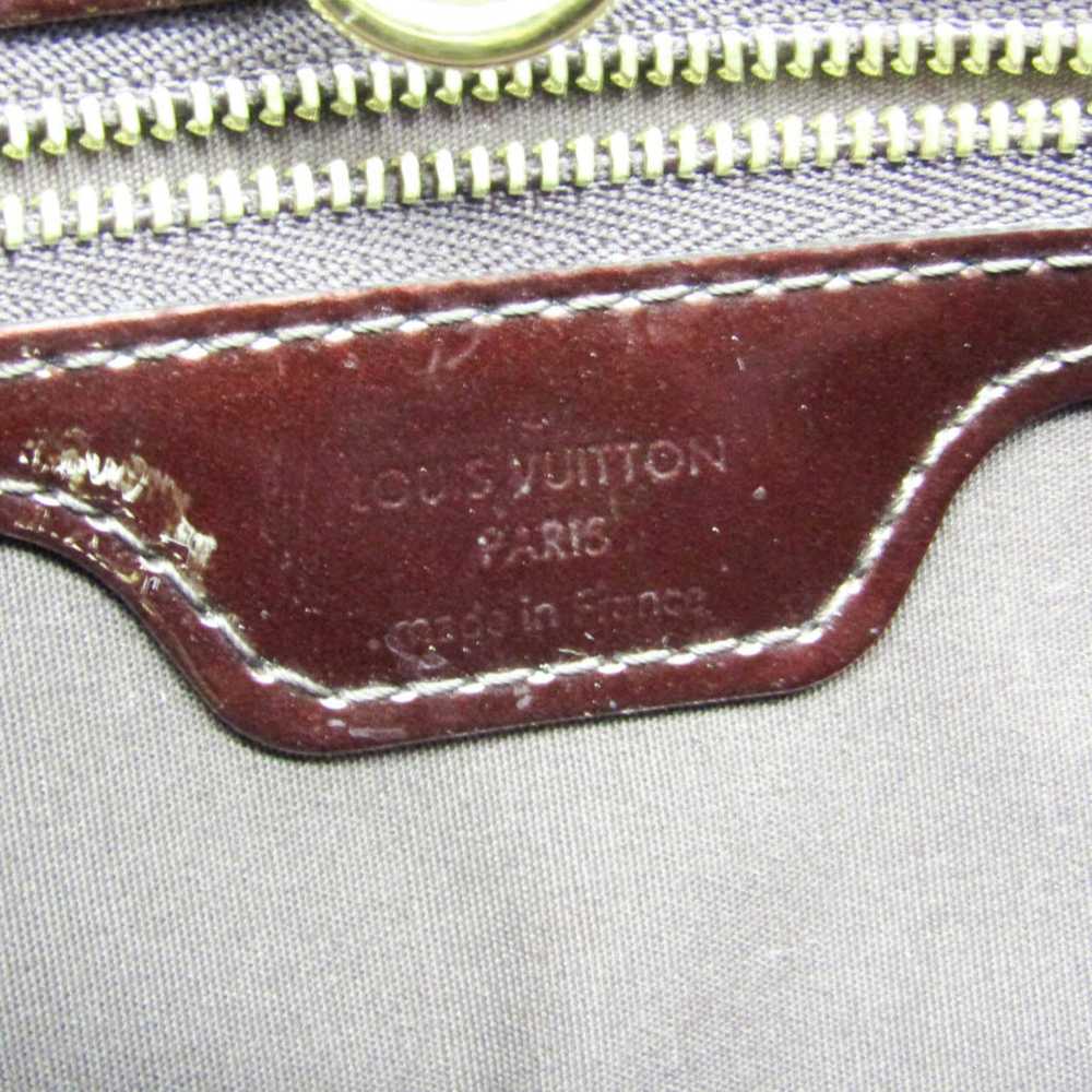 Louis Vuitton Wilshire Burgundy Patent Leather Ha… - image 7