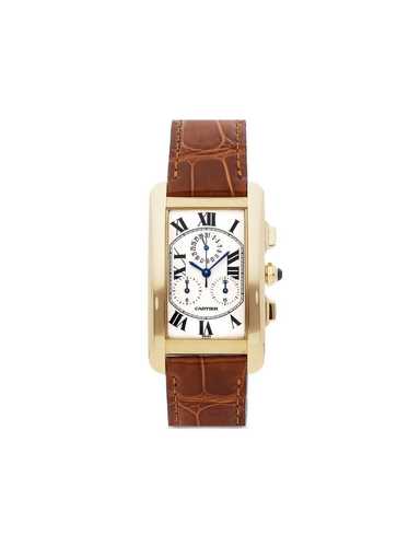 Cartier 2002 pre-owned Tank Americaine Chronorefl… - image 1