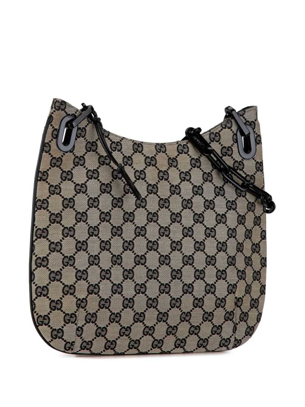 Gucci Pre-Owned 2000-2015 GG Canvas Chain hobo ba… - image 3