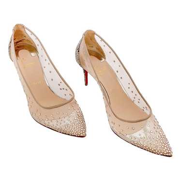 Christian Louboutin Follies Strass cloth heels - image 1