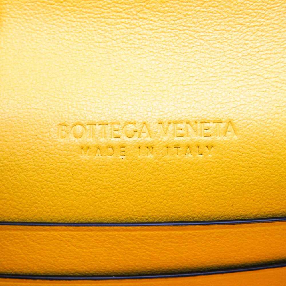 Bottega Veneta Intrecciato Yellow Leather Wallet … - image 6