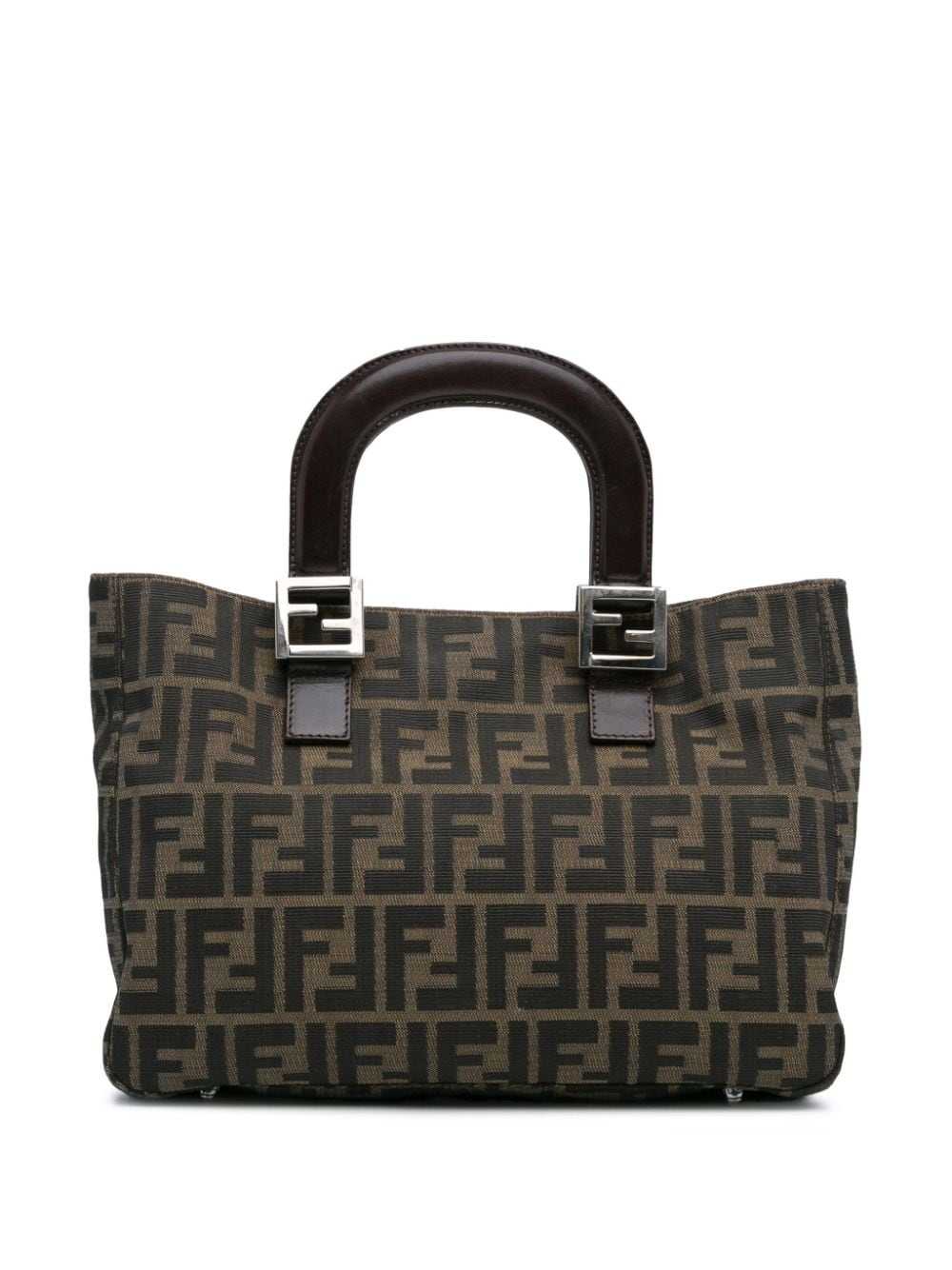 Fendi Pre-Owned 2000-2010 Small Zucca Canvas Twin… - image 1