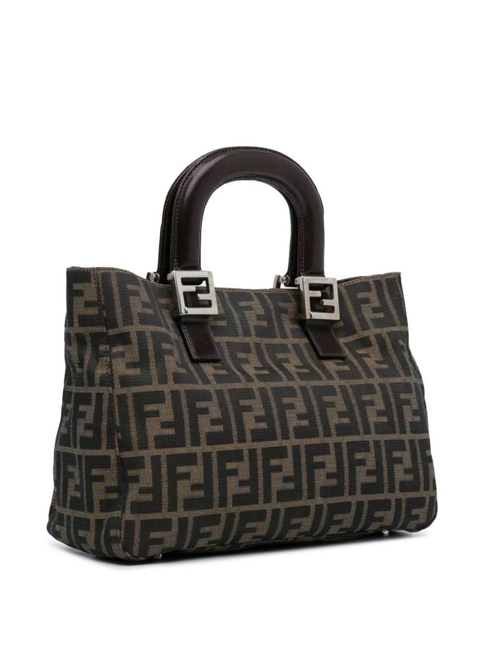 Fendi Pre-Owned 2000-2010 Small Zucca Canvas Twin… - image 3