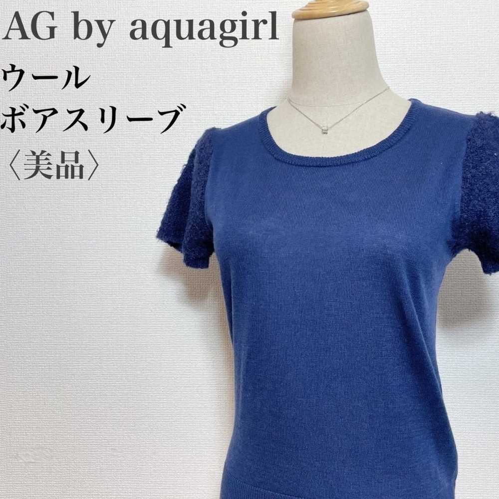 【Excellent condition】A.G by Aqua Girl Contrast Bo… - image 1