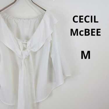 Excellent Condition 
Cecil McBee Sheer Frill Blou… - image 1