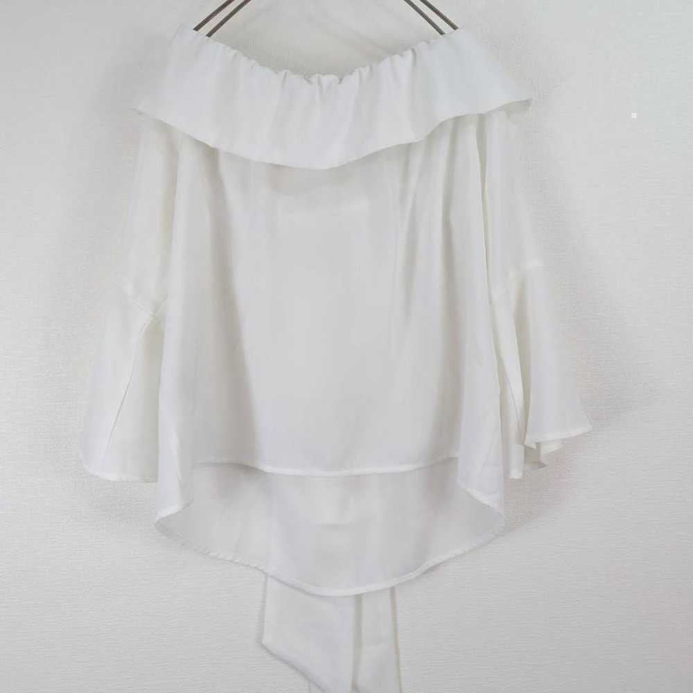 Excellent Condition 
Cecil McBee Sheer Frill Blou… - image 3