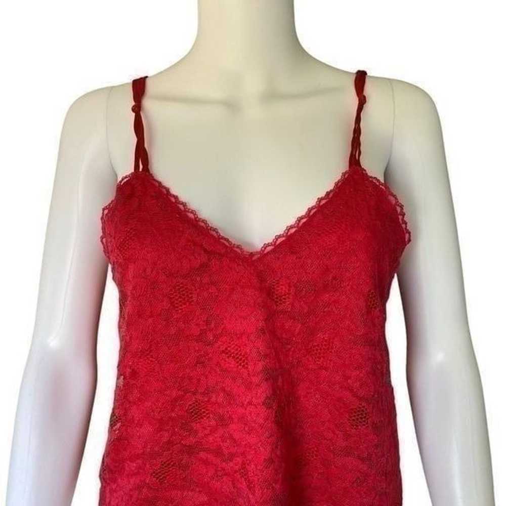 vintage victoria’s secret gold label lace cami top - image 2