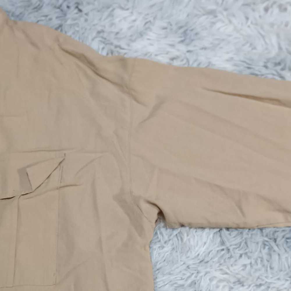 GU ✨ GU blouse [M] Beige - image 4