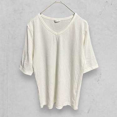 t971 [Cinema Club] V-neck Five Sleeve Cut and Sew… - image 1