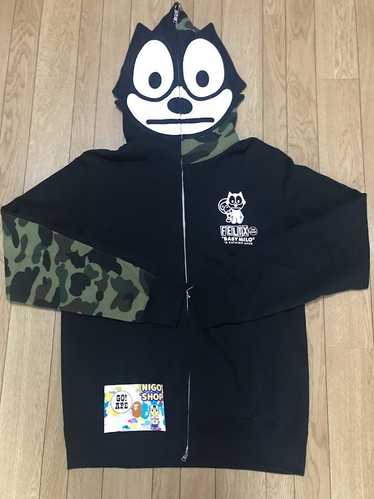 Bape Bape x Felix the Cat Full Zip Hoodie Milo 1st