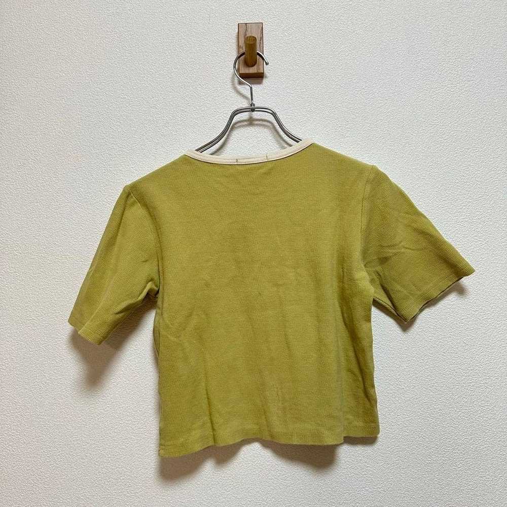 Linoluce Short Sleeve T-shirt Bicolor with 95% Co… - image 3