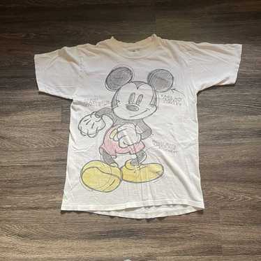 Vintage Disney Store Mickey Mouse "How To Draw" F… - image 1