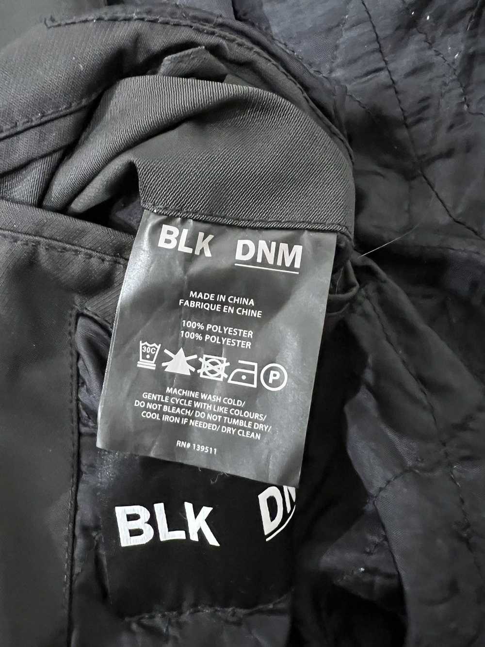 Blk Dnm Blk dnm polyester biker jacket - image 4