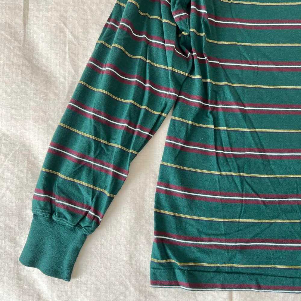 Ralph Lauren long-sleeve striped polo shirt. - image 11