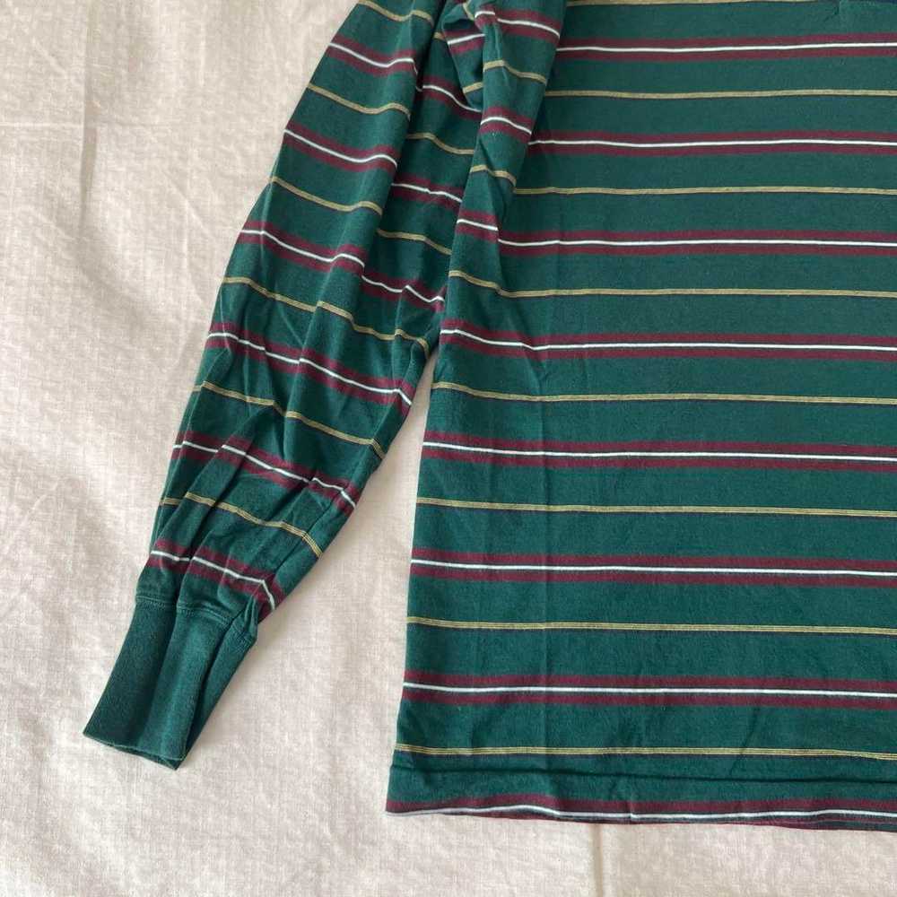 Ralph Lauren long-sleeve striped polo shirt. - image 3