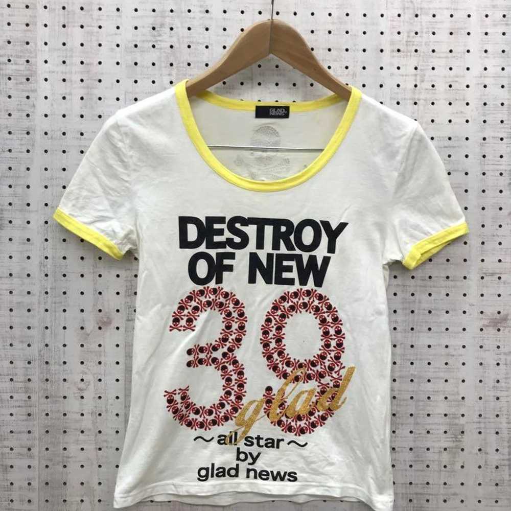 Y2K Shibuya rock style vintage clothing GLAD NEWS… - image 1