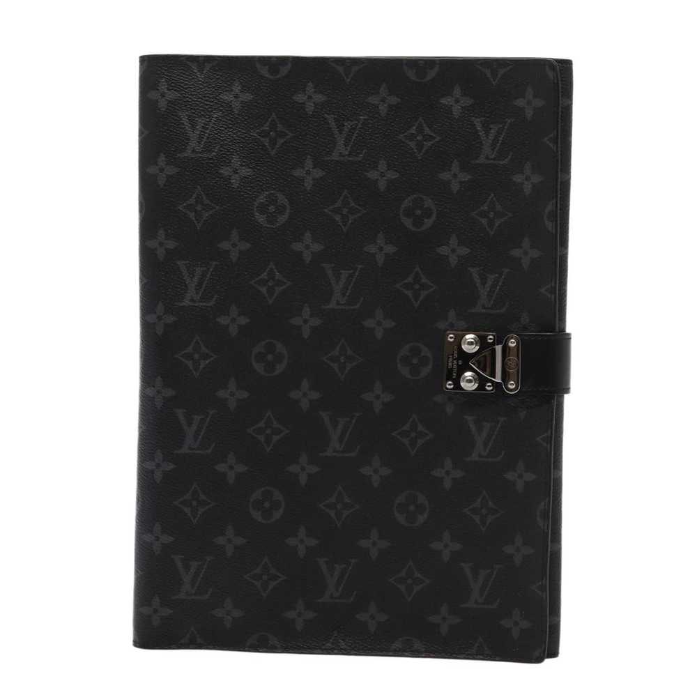 Louis Vuitton Porte Documents Grey Canvas Briefca… - image 1