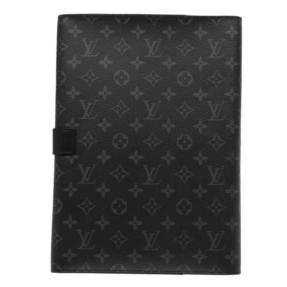 Louis Vuitton Porte Documents Grey Canvas Briefca… - image 2