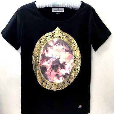 Vivienne Westwood T-shirt Putti painting frame Bl… - image 1