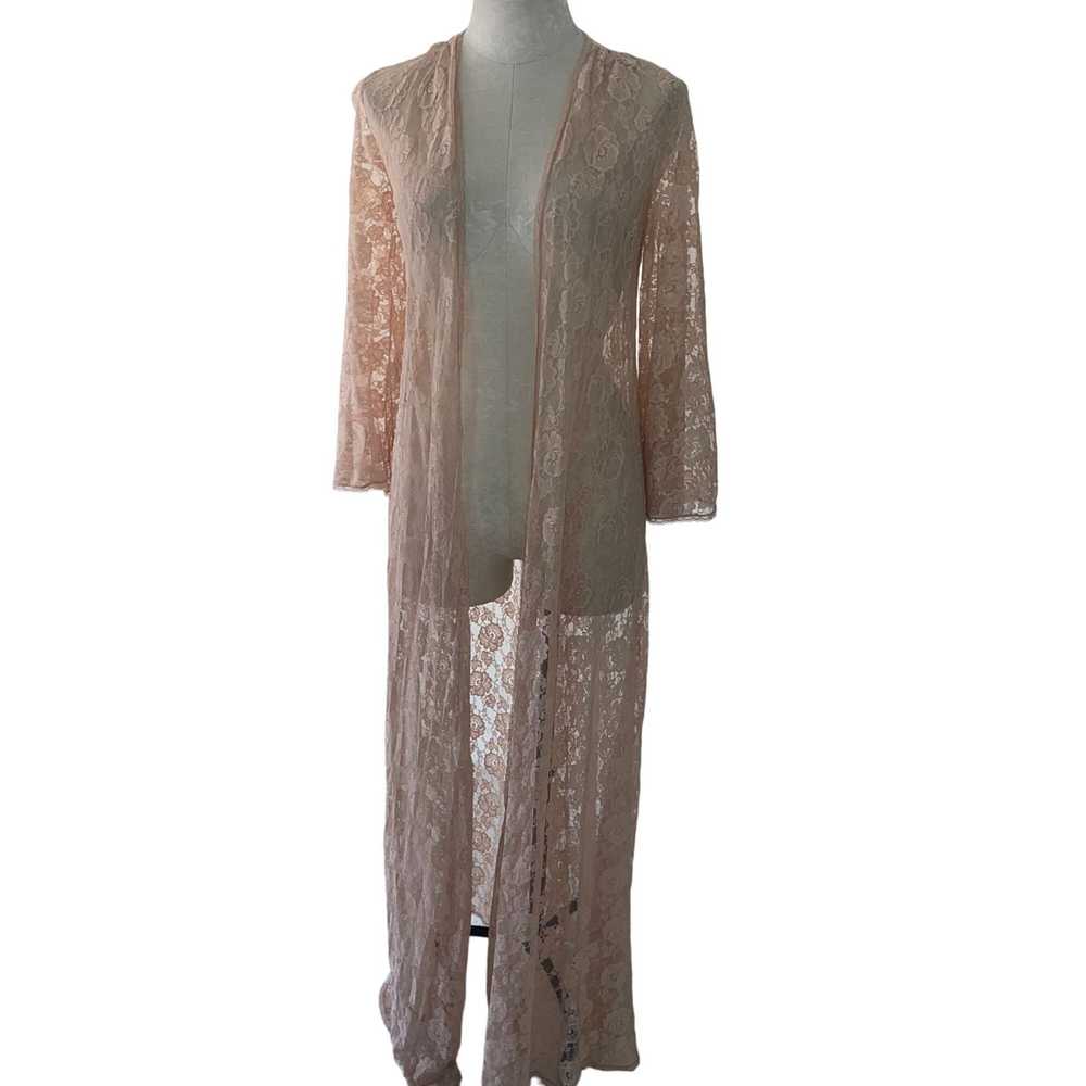 Vintage Glydan Vintage Womens Robe Size Small Pink - image 1