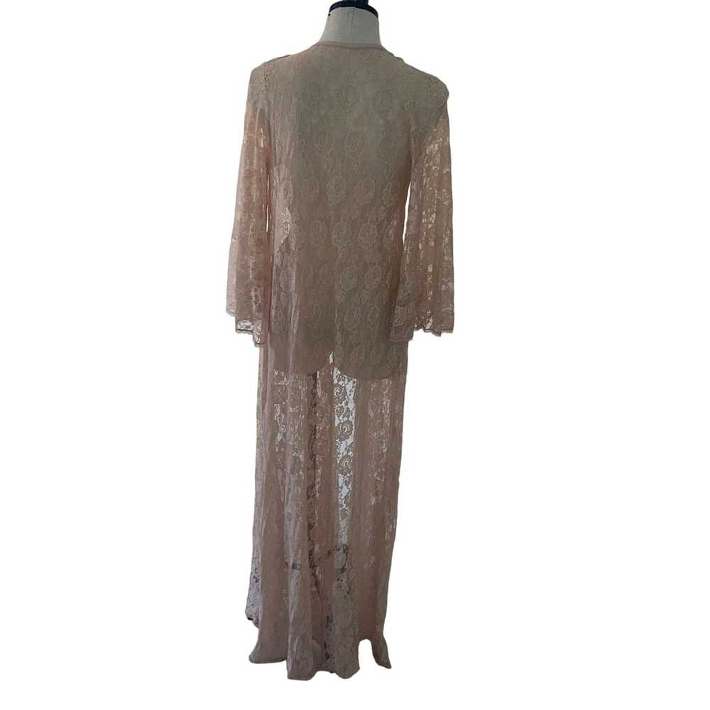 Vintage Glydan Vintage Womens Robe Size Small Pink - image 2