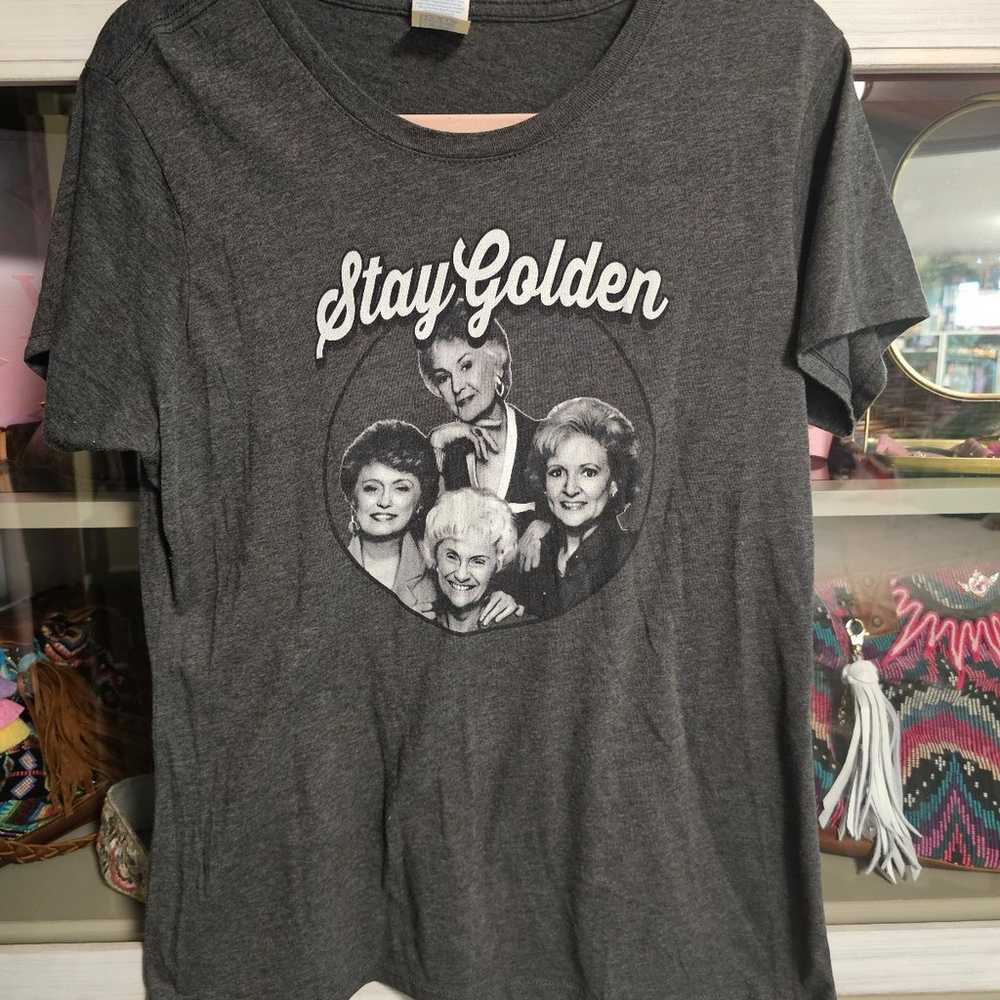 Golden Girls Stay Golden Graphic Tee Shirt Size L… - image 1