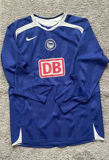 Nike Hertha Berlin Home Football Shirt 2005 2006 … - image 1