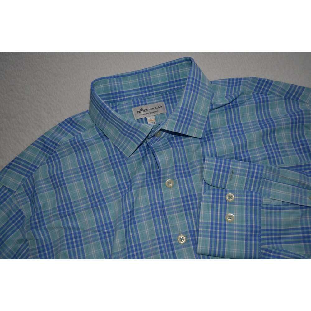 Peter Millar Performance Dress Shirt Nylon Spande… - image 1