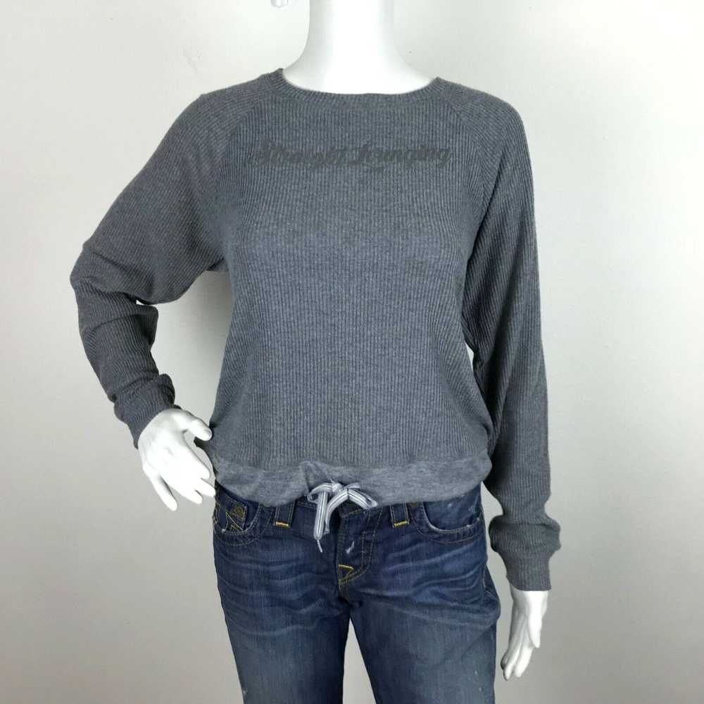 Energie Energie Kinsley Blouse Top Size L Gray St… - image 1