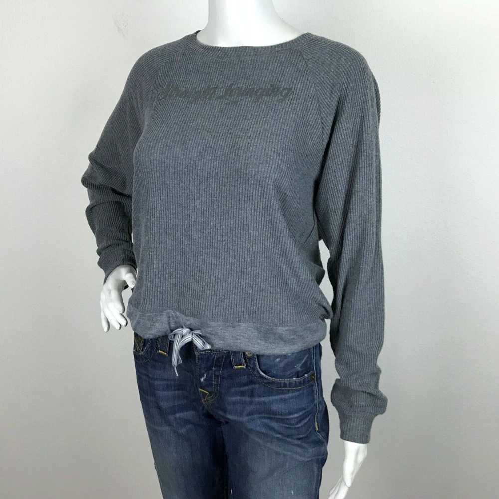 Energie Energie Kinsley Blouse Top Size L Gray St… - image 3