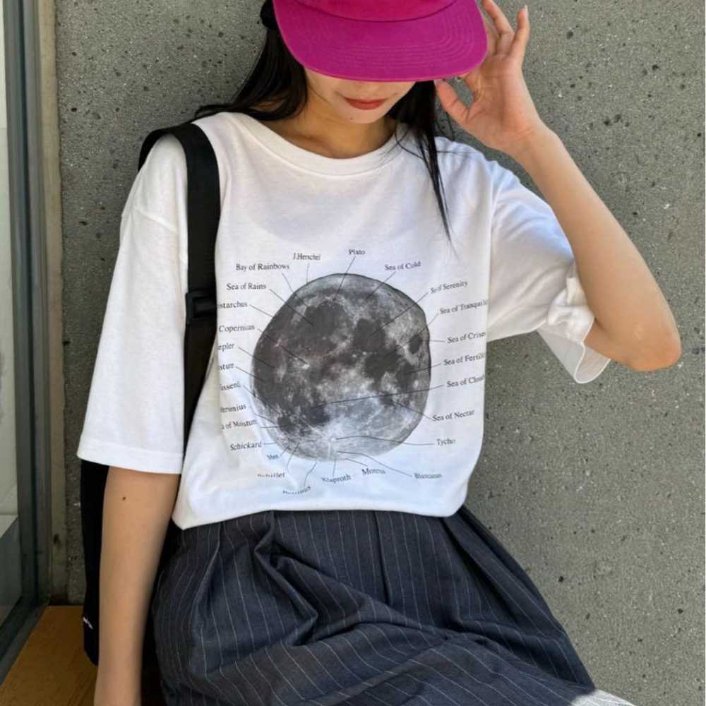 Chao Panic Tpy UNISEX Moon Crater Logo Print Tee - image 1